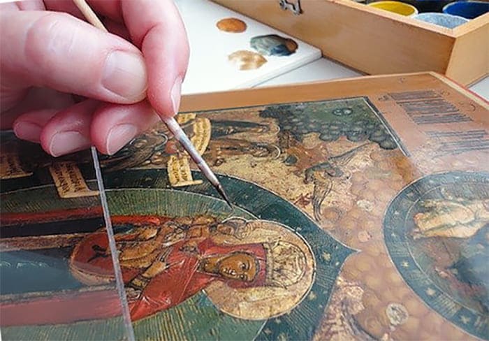 Реставрация старинных икон